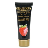 Crema Oralicious Sabor Fresa para Placer Oral