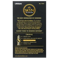 Condones Lifestyles SKYN Original Caja de 12