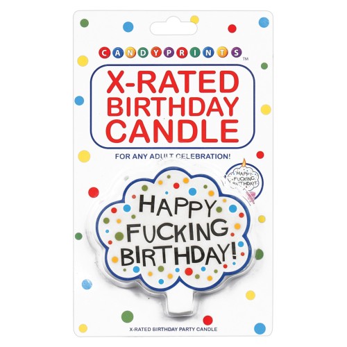 Happy Birthday Candle - Gag Gift