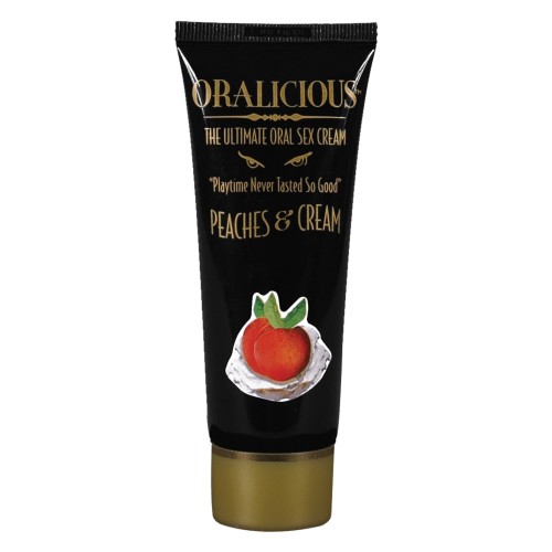 Oralicious Melocotón y Crema - Gel Oral Comestible