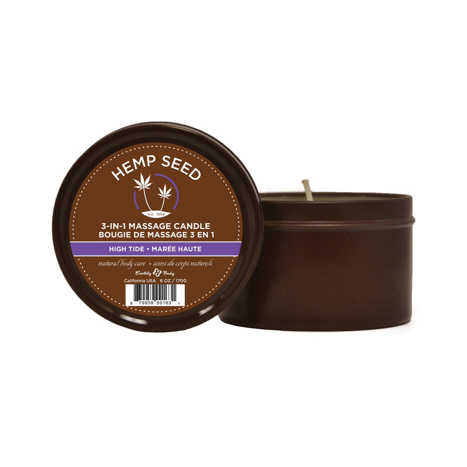 Earthly Body Suntouched Hemp Candle - High Tide