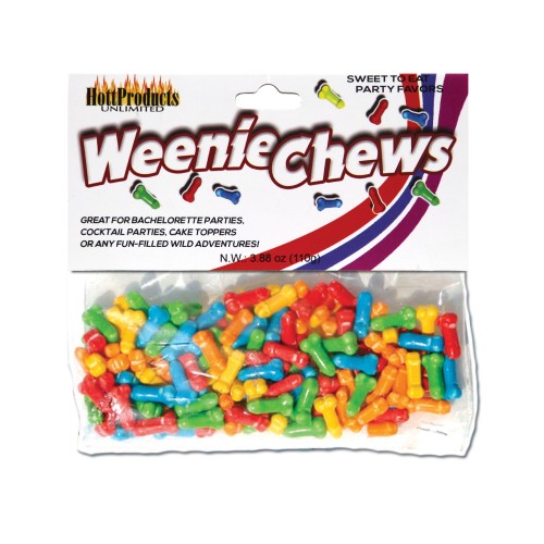 Caramelos Weenie Chews - Bolsa de 125 Sabores Mixtos