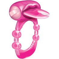 X-treme Vibrating Pleasure Ring - Forked Tongue Design