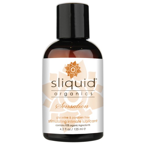 Lubricante Sliquid Organics Sensation - Placer Calentante