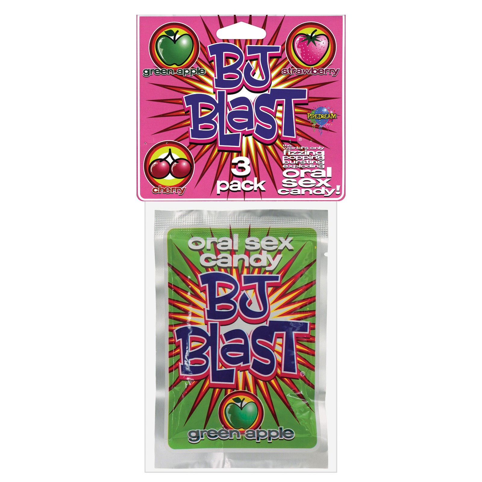 BJ Blast Oral Sex Candy Pack of 3