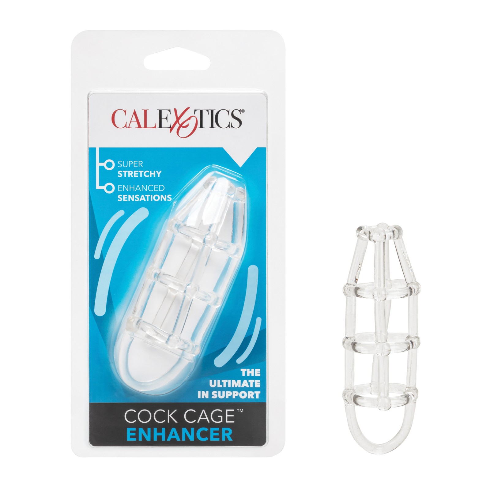 Cock Cage Enhancer - Clear