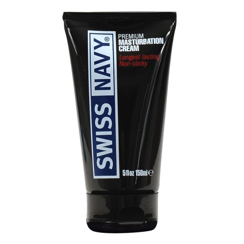 Swiss Navy Premium Masturbation Cream 5 oz Tube for Ultimate Pleasure