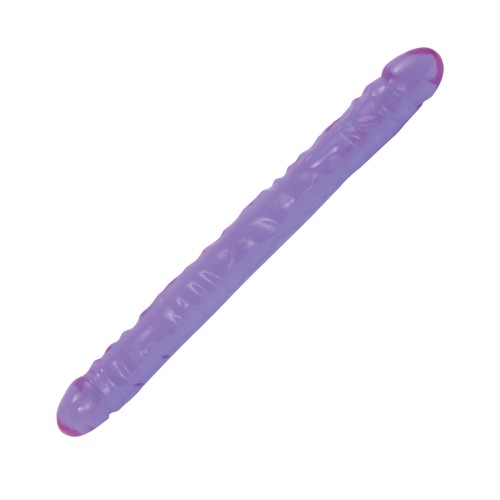 Crystal Jellies 18" Double Dong - Purple