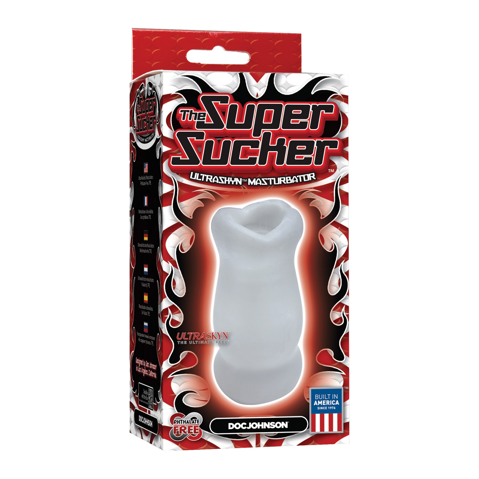 Ultraskyn Super Sucker Masturbator Clear