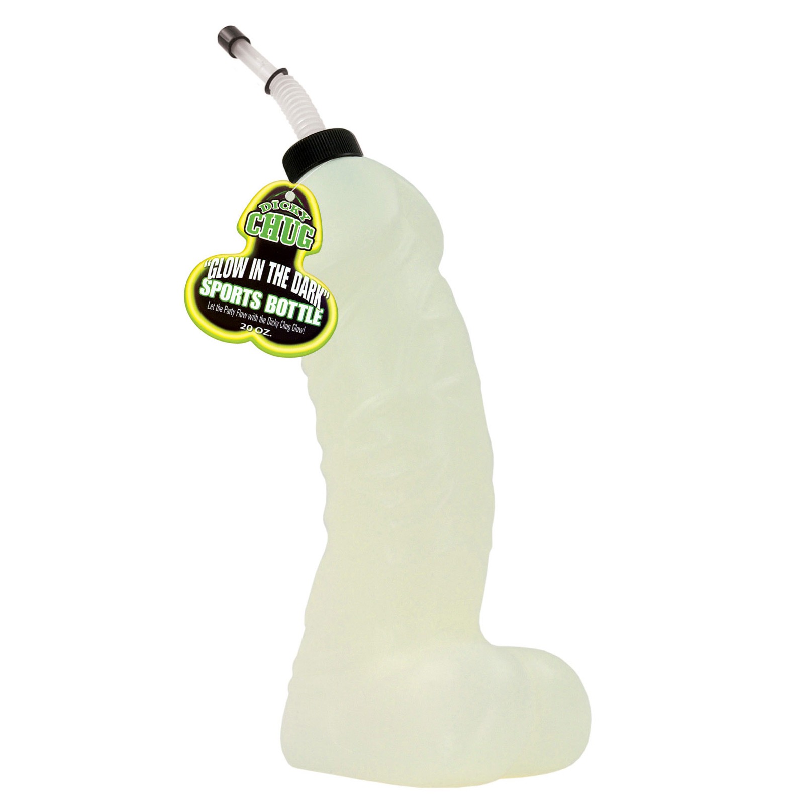 Dicky Chug Glow in the Dark Sports Bottle for Parties