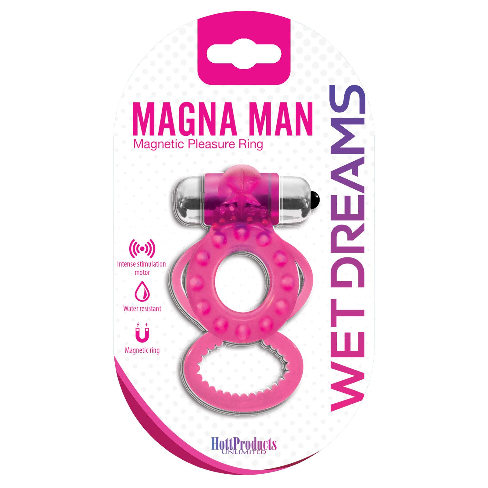 Anillo Magnético Magna-Man - Magenta