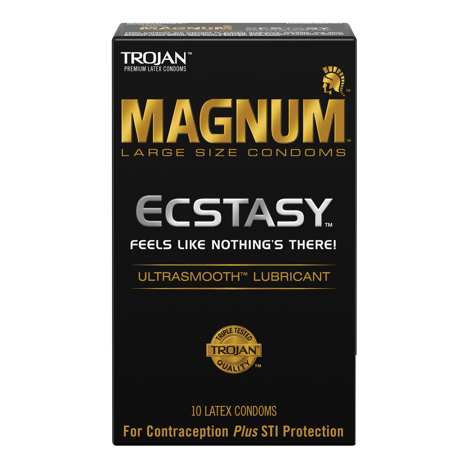 Condones Trojan Magnum Ecstasy - Placer Máximo