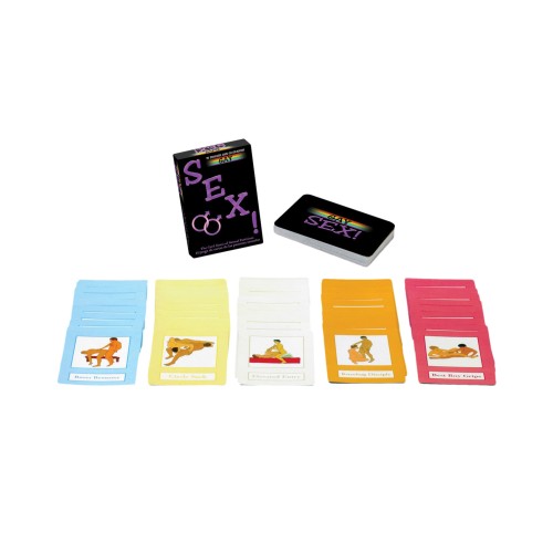 Juego de Cartas Gay Sex Bilingüe