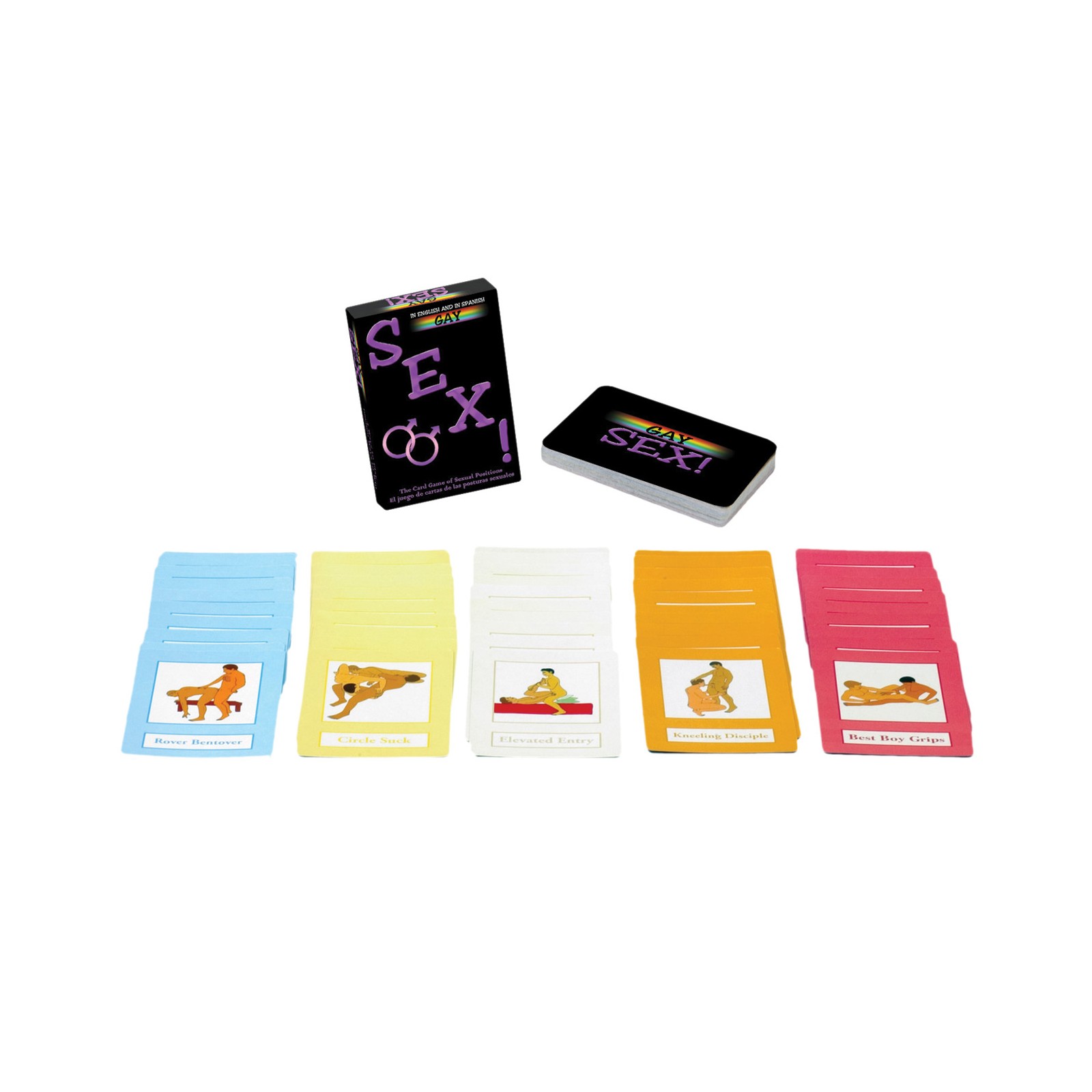 Juego de Cartas Gay Sex Bilingüe