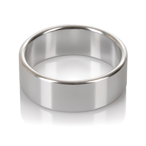 Alloy Metallic Ring - XL Silver