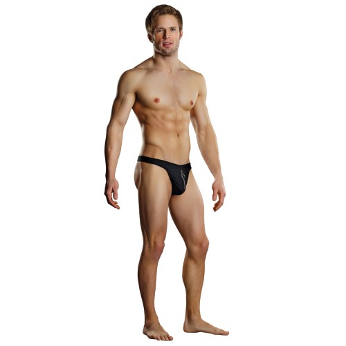 Male Power Zipper Thong for Confident Men