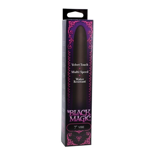 Vibrador Impermeable Black Magic de 7 Pulgadas