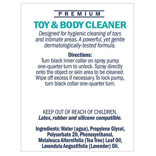 Swiss Navy Toy & Body Cleaner - 6 oz