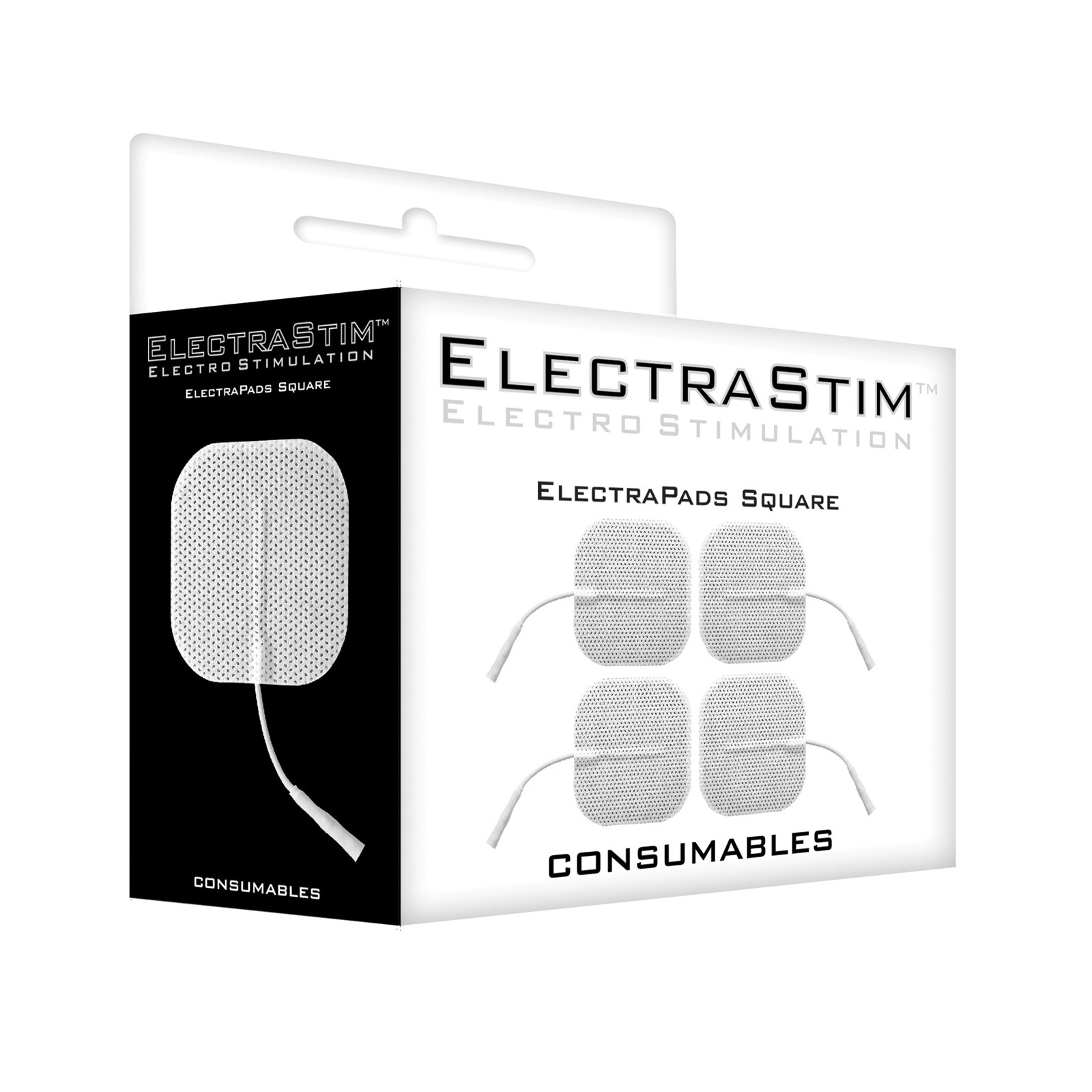 Almohadillas Adhesivas Cuadradas ElectraStim Paquete de 4