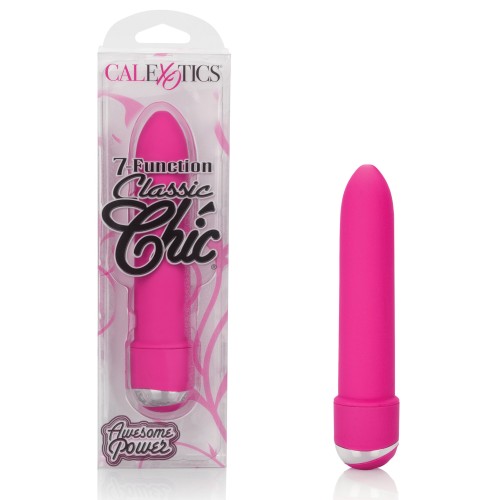 Classic Chic 4.25" Vibrator with 7 Functions