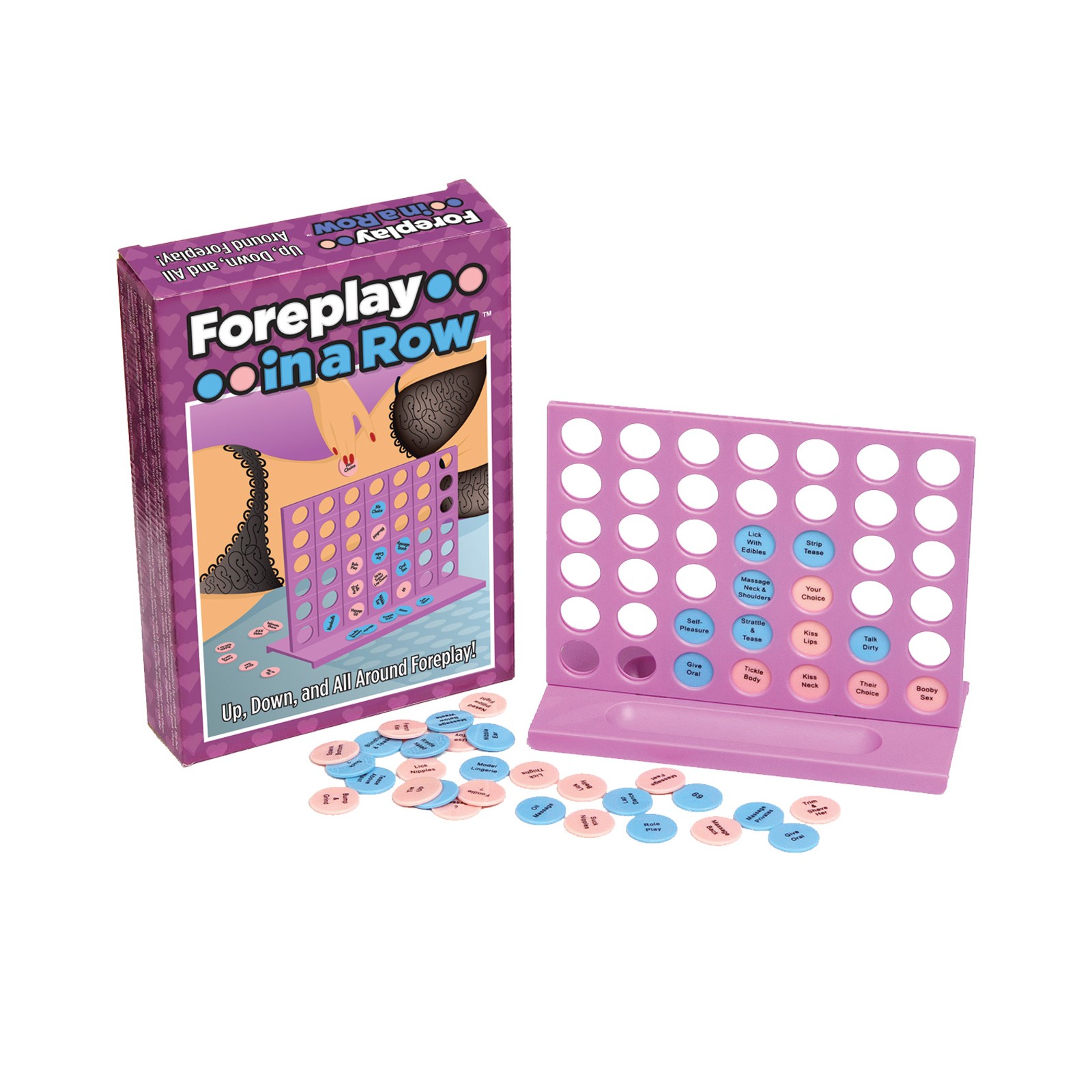 Foreplay in a Row Game for Couples