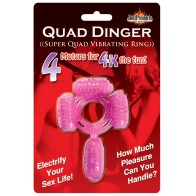 Humm Dinger Super Quad - Vibrador con 4 Motores