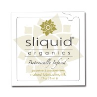 Sliquid Organics Silk Lubricant Pillow 0.17 oz