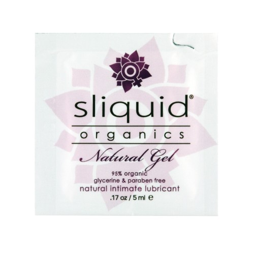 Gel Lubricante Natural Sliquid Organics para Seguridad de la Mujer