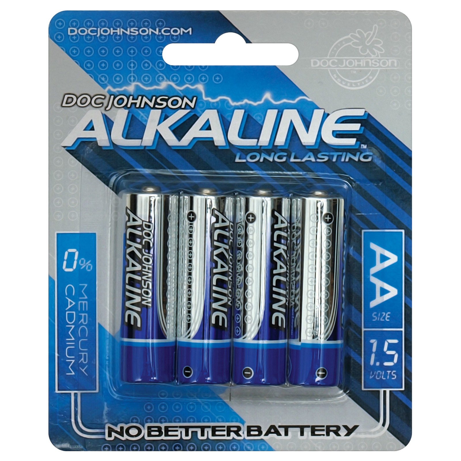 Doc Johnson Alkaline Batteries - AA 4 Pack