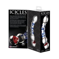 Icicles No. 18 Hand Blown Glass Massager