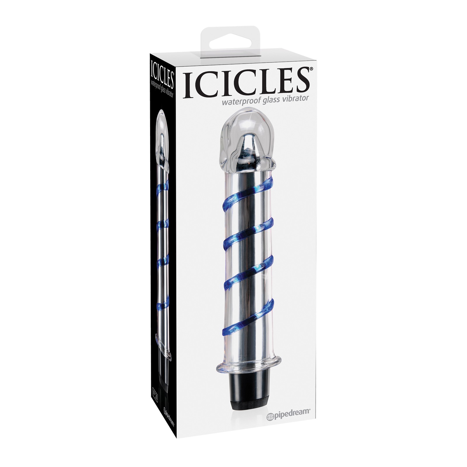 Icicles No. 20 Hand Blown Glass Vibrator - Waterproof