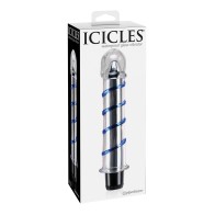 Icicles No. 20 Hand Blown Glass Vibrator - Waterproof