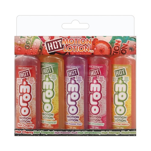 Hot Motion Lotion Kit Assorted Flavors