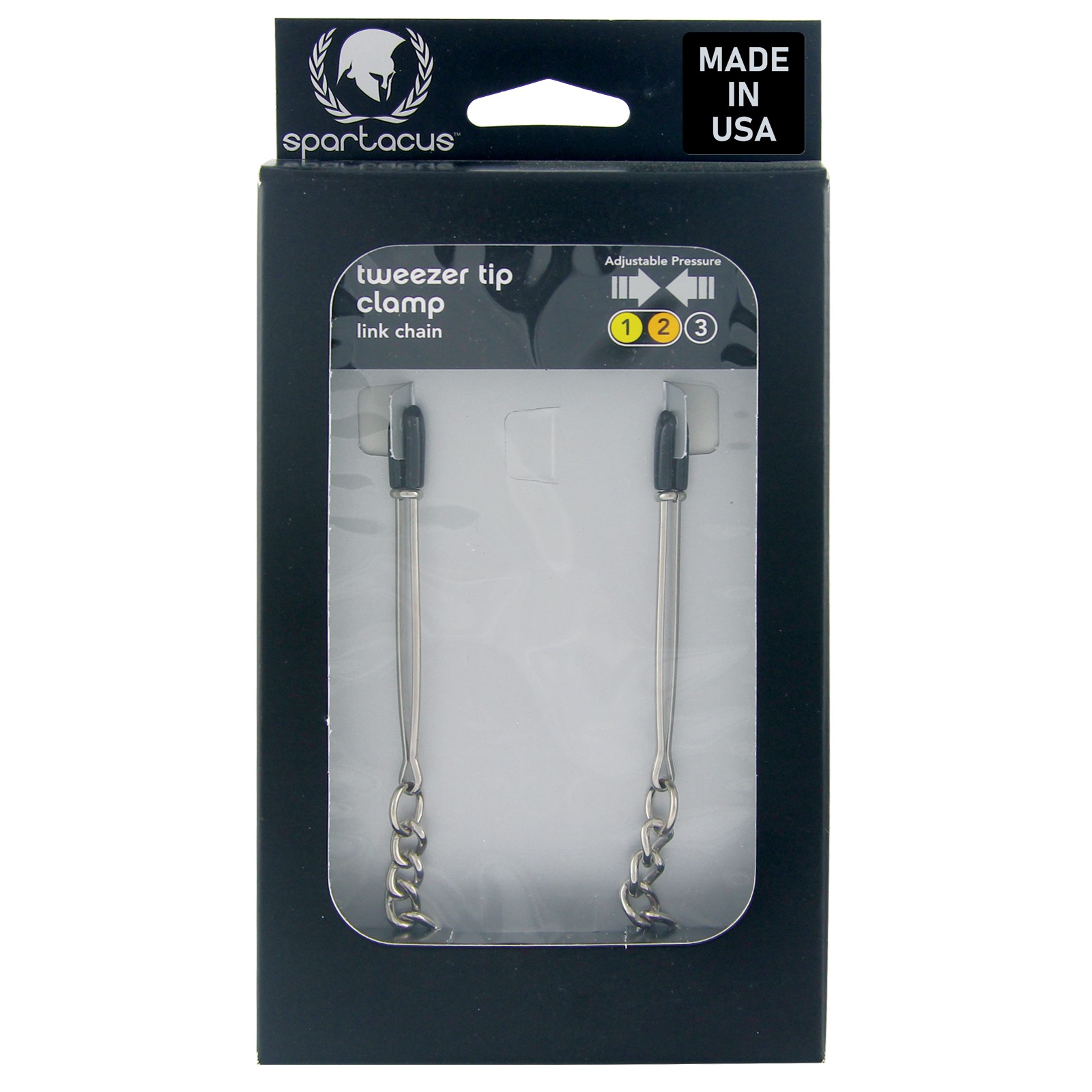 Spartacus Adjustable Nipple Clamps with Link Chain