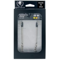 Spartacus Adjustable Nipple Clamps with Link Chain