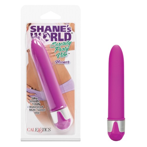 Vibrador Púrpura Shane's World Nooner para Placer sobre la Marcha