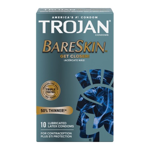 Trojan BareSkin Condoms - Sensitivity and Pleasure