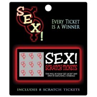 Boletos Scratch para Sexo! Juego Divertido