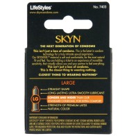 Lifestyles SKYN Elite Large Condoms for Ultimate Sensitivity