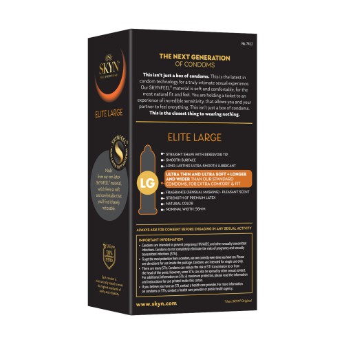 Lifestyles SKYN Elite Large Condoms Box of 12