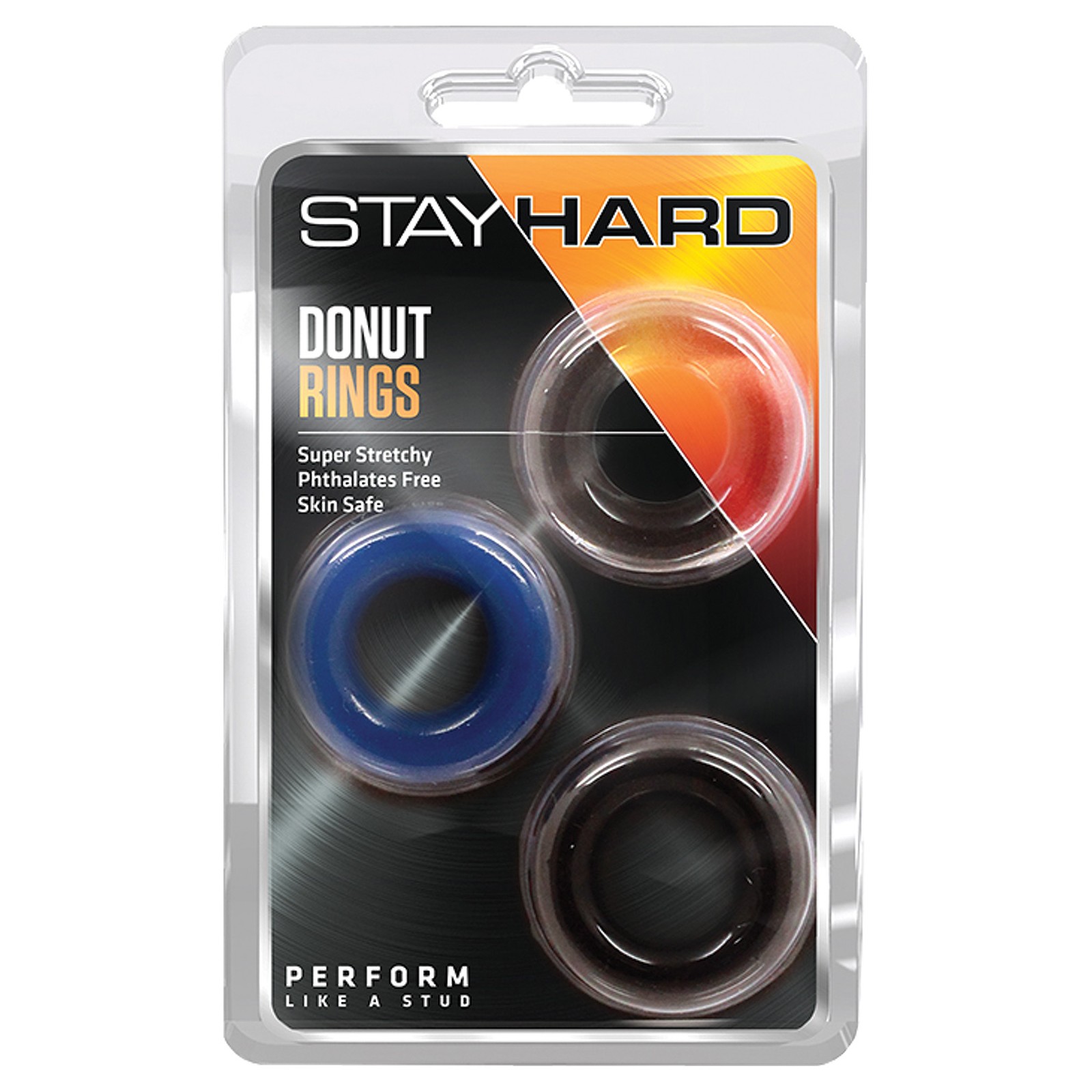 Blush Stay Hard Cock Rings 3 Pack