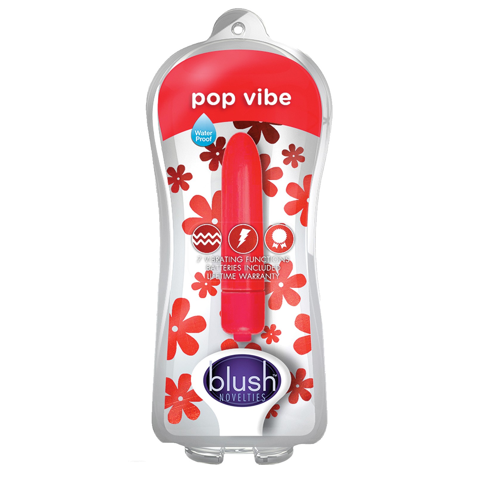 Blush Pop Vibe Cherry Red - Compact Vibrator