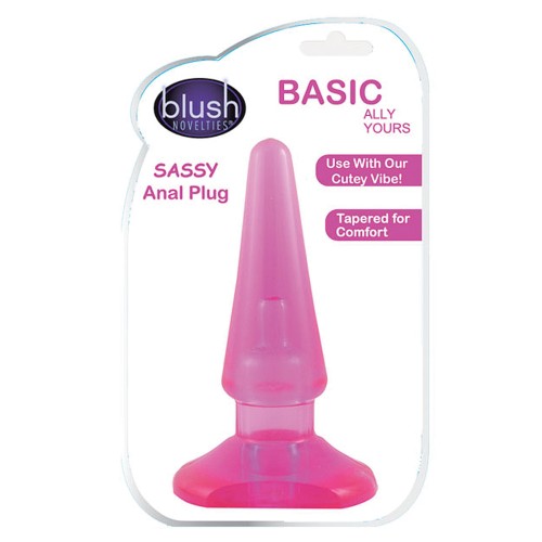 Plug Anal Básico Blush B Yours para Principiantes