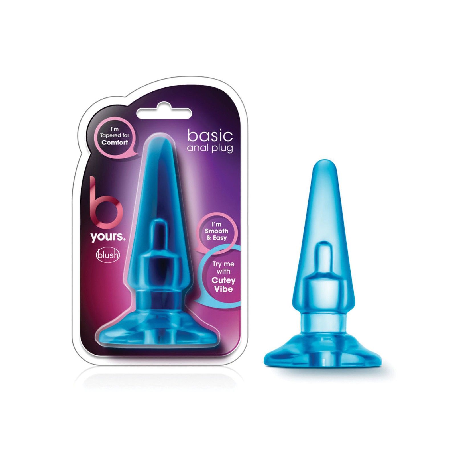 Blush B Yours Basic Anal Plug Blue