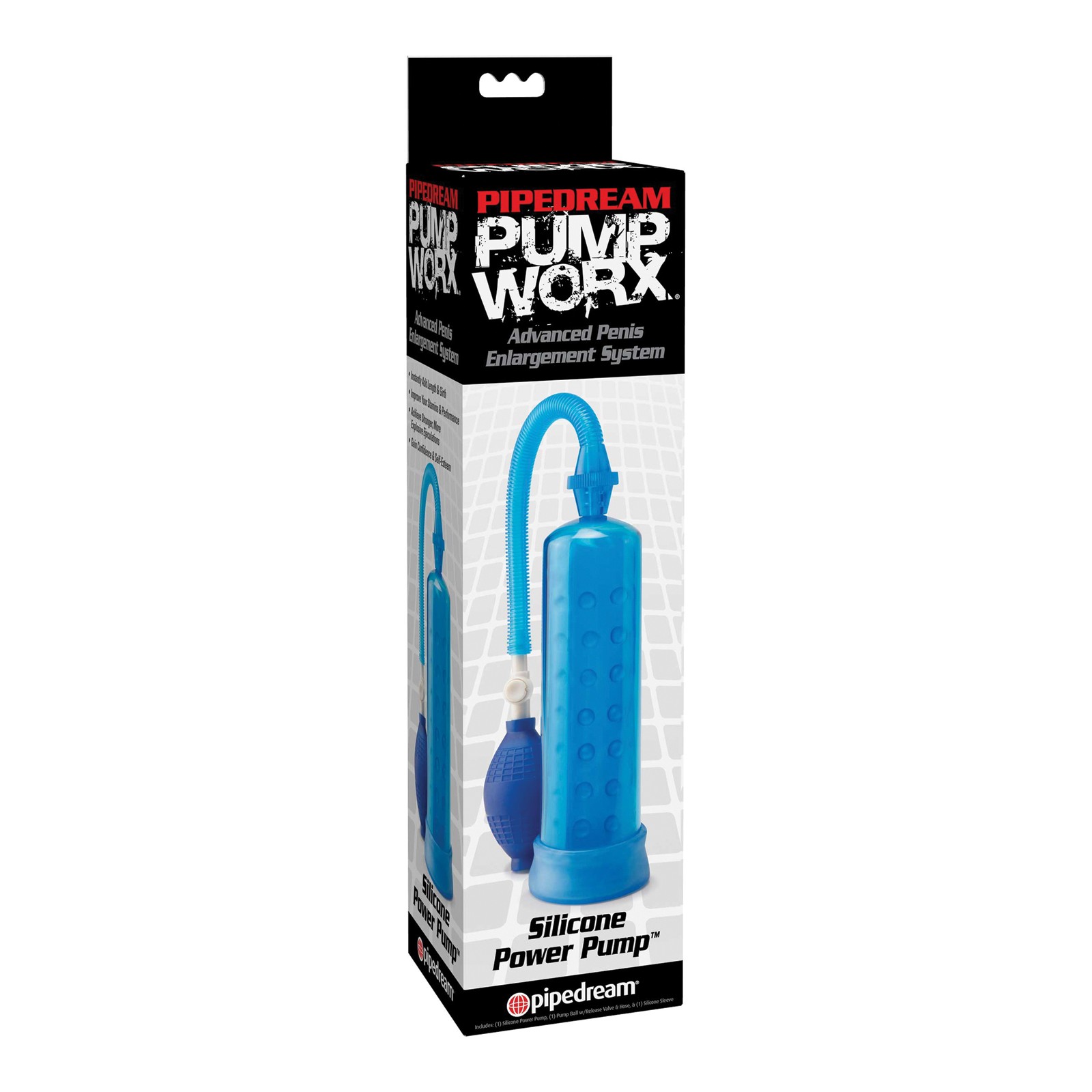 Pump Worx Silicone Power Pump - Blue