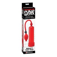 Bomba de Poder para Principiantes Pump Worx Roja