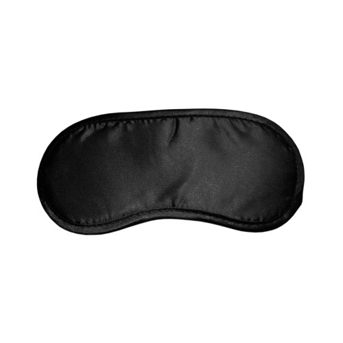 Sex Mischief Satin Blindfold Black