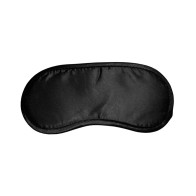 Sex Mischief Satin Blindfold Black