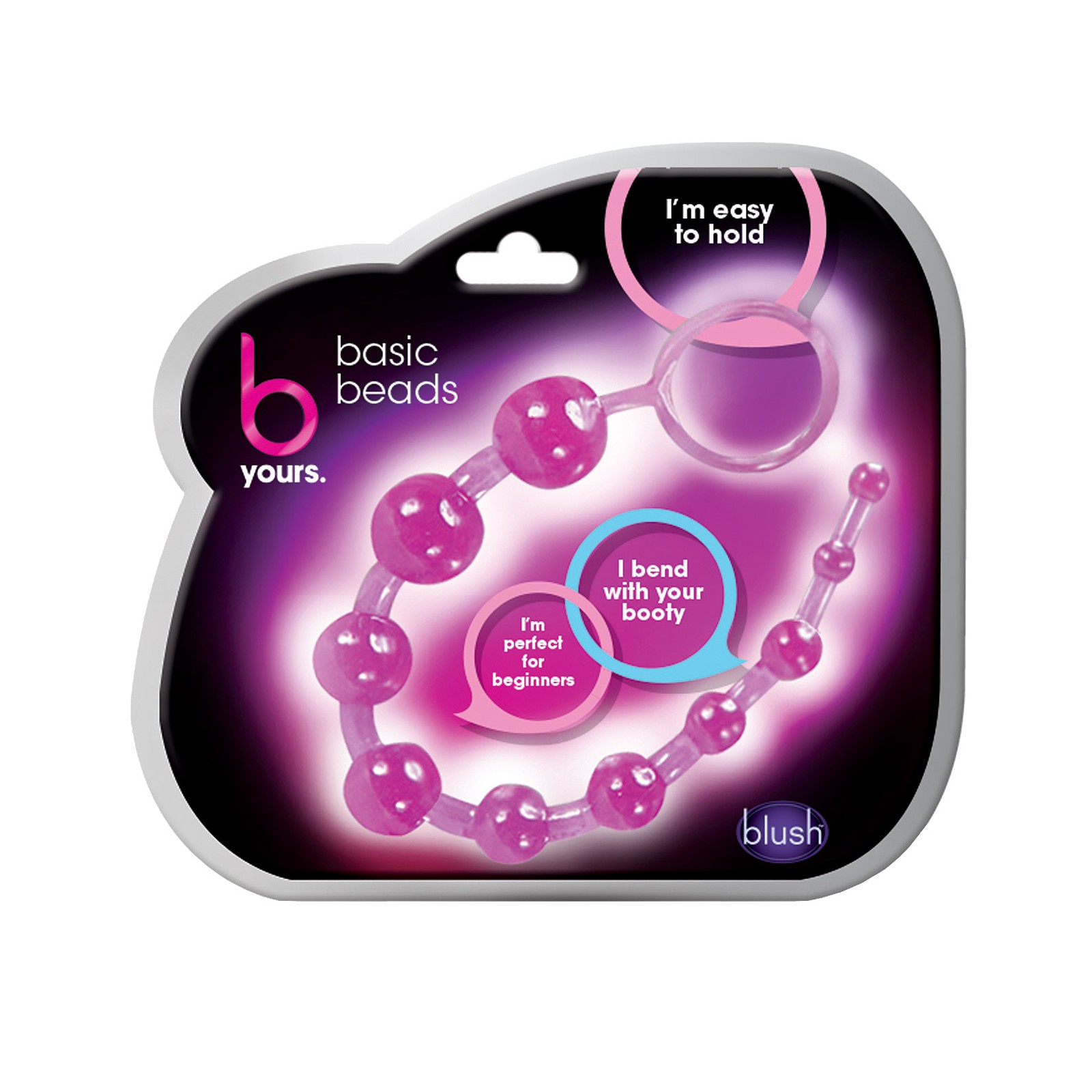 Blush B Yours Basic Anal Beads - Joyful Exploration