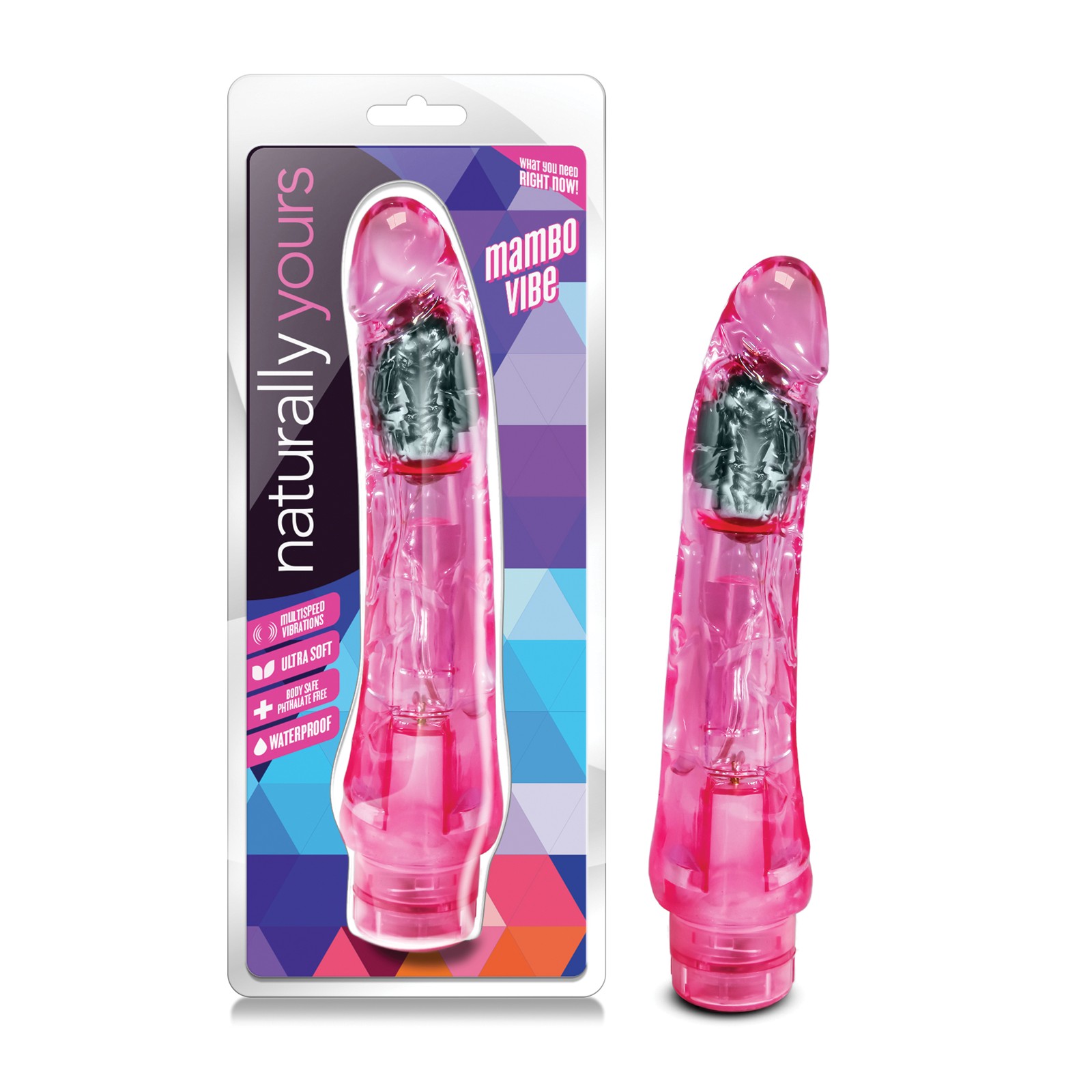 Blush Naturally Yours Mambo Vibrator in Pink